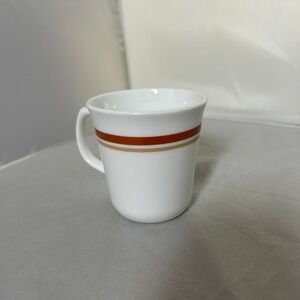 Vintage Corning Corelle Cinnamon Chestnut Brown Striped Coffee Mug